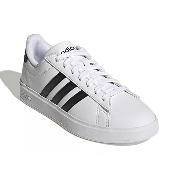 Adidas Grand Court 2 Low Women's Leather Casual Fashion Shoes Sneakers NIB - Picture 3 of 5